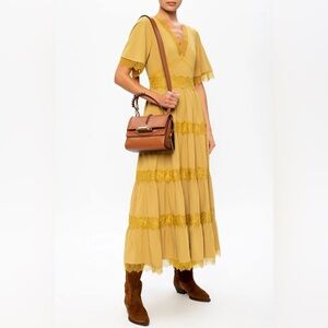 NWT All Saints Eris Lace Dress Size 4